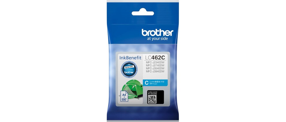 Brother LC462C Ink cartridge, Cyan 